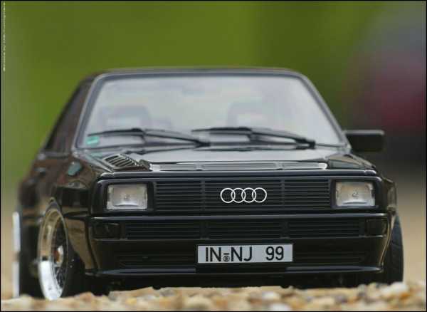 1:18 AUDI SPORT QUATTRO BLACK EDITION [ KURZ VERSION ]